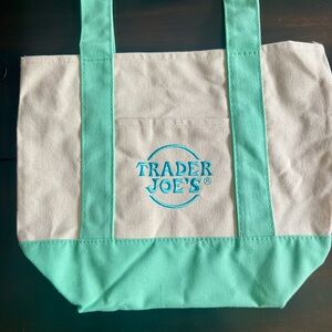 Trader Joe’s Mini Pastel Canvas Tote Bag